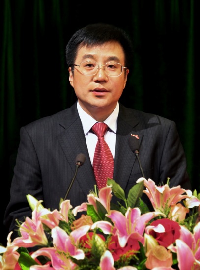 十八大代表、遼寧省葫蘆島市委書記孫兆林。