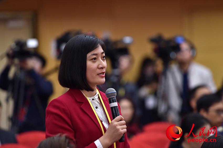 圖：中國網記者提問