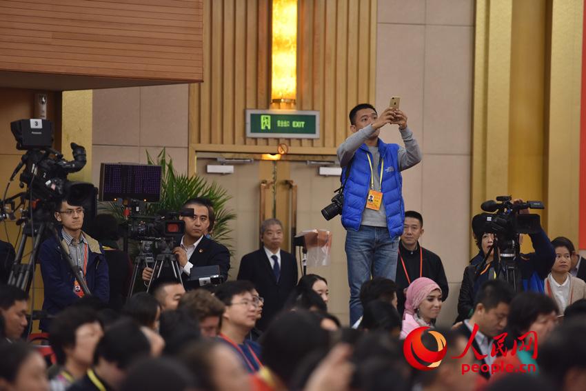 圖為記者在現(xiàn)場（人民網(wǎng)記者 王天樂攝）