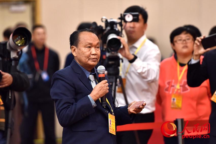圖：緬甸民主浪潮記者提問
