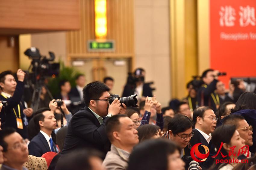 記者在現(xiàn)場。（人民網(wǎng)記者 王天樂 攝）