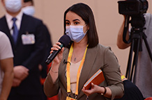 中阿衛(wèi)視記者提問