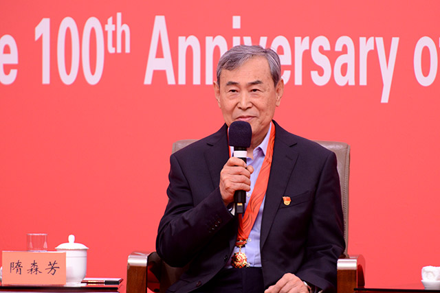 中國(guó)科學(xué)院院士、清華大學(xué)生命科學(xué)學(xué)院教授隋森芳