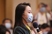 中國(guó)教育電視臺(tái)記者提問