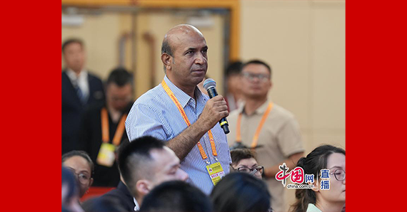 巴基斯坦通訊社記者提問(wèn)