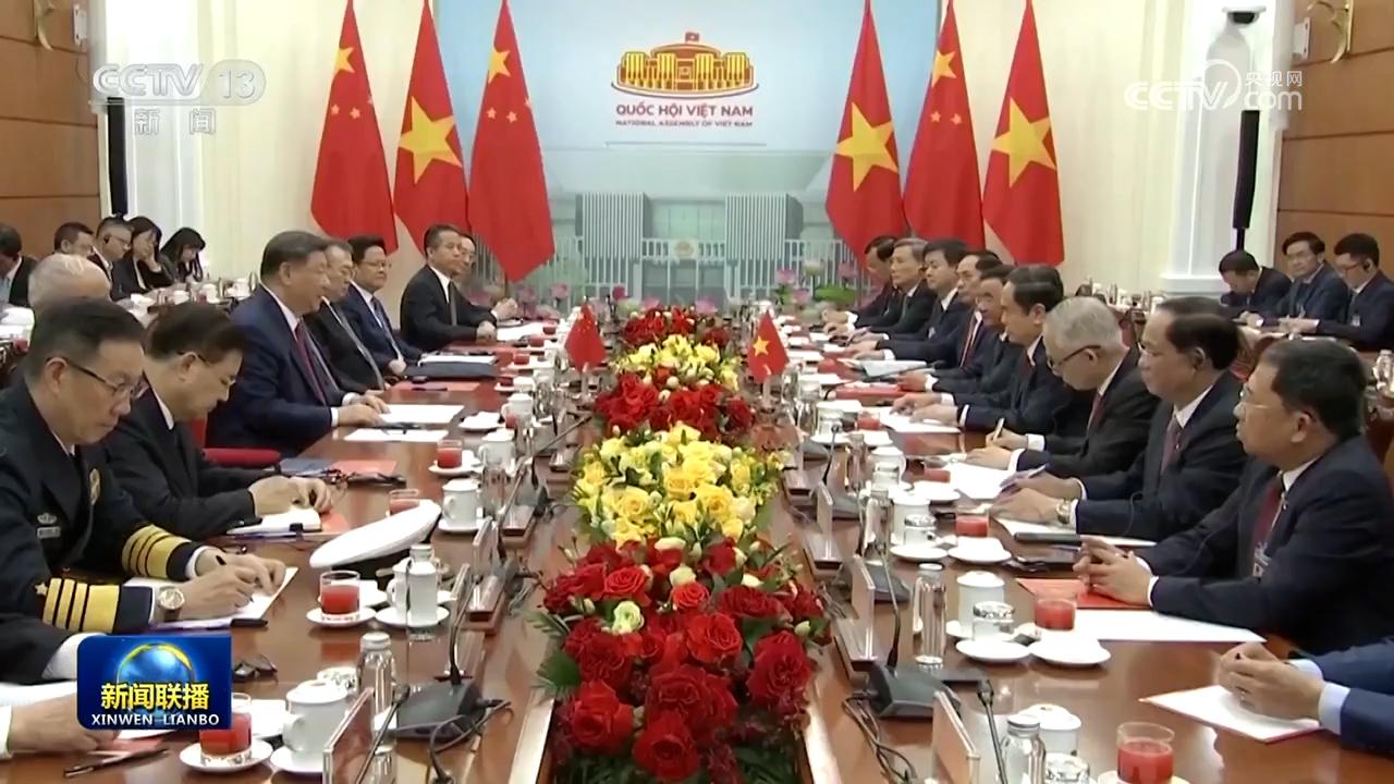 習(xí)近平會(huì)見(jiàn)越南國(guó)會(huì)主席