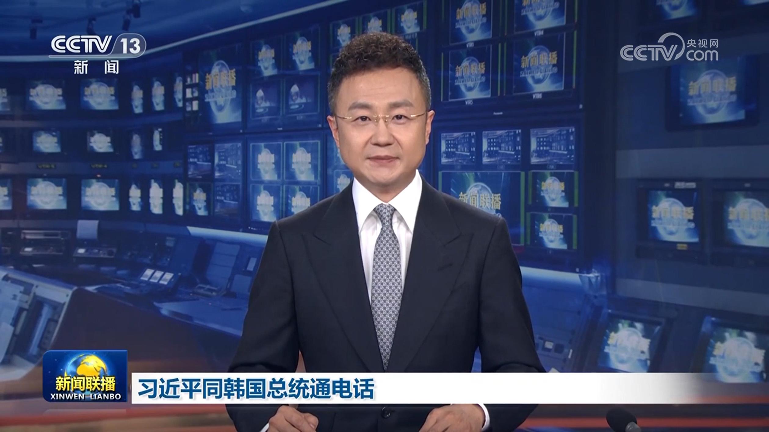 習(xí)近平同韓國總統(tǒng)通電話