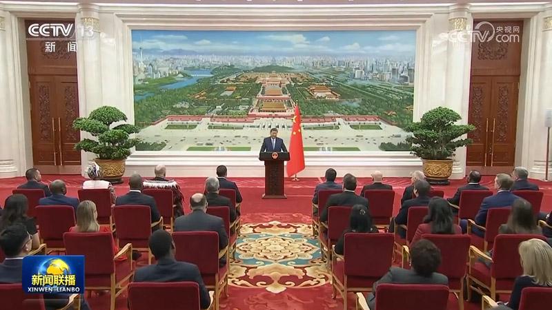 習(xí)近平接受外國(guó)新任駐華大使遞交國(guó)書