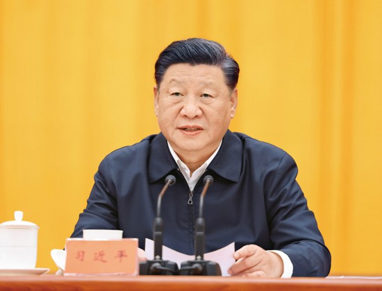 　2021年10月13日至14日，中央人大工作會(huì)議在北京召開。中共中央總書記、國(guó)家主席、中央軍委主席習(xí)近平出席會(huì)議並發(fā)表重要講話。 新華社記者 王曄/攝